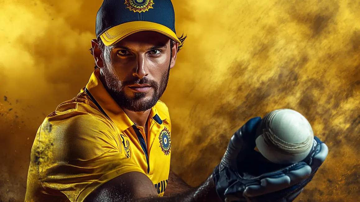 A cricket player in a yellow jersey is featured next to the 'cricket X' logo, highlighting the modern, fast, and exciting way to bet on cricket with the 7BETBD app.